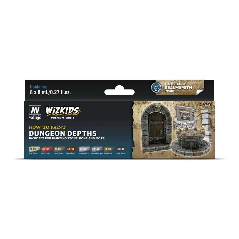 Dungeon Depths (WizKids Premium Paint Set)