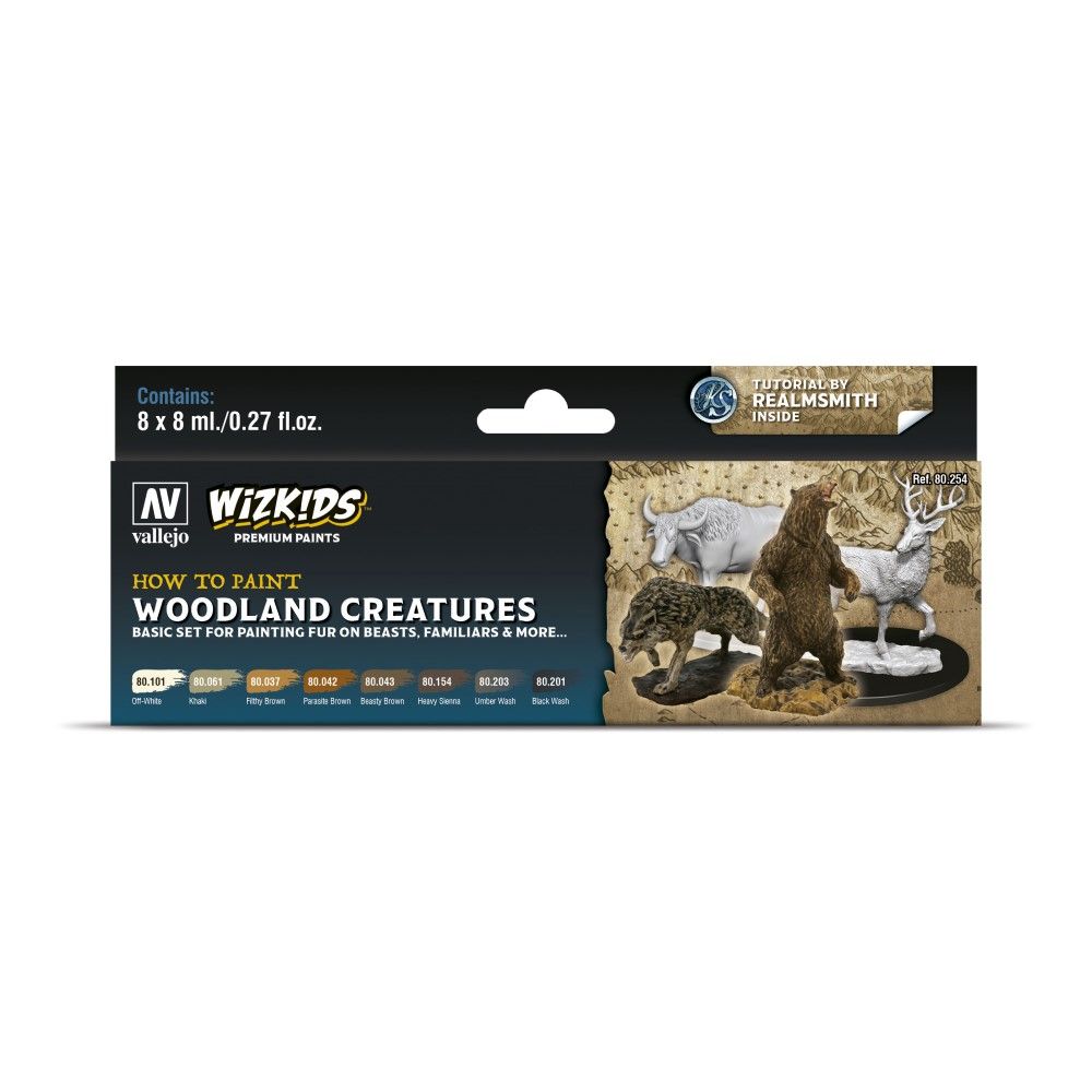 Woodland Creatures [WizKids Premium Paint Set]