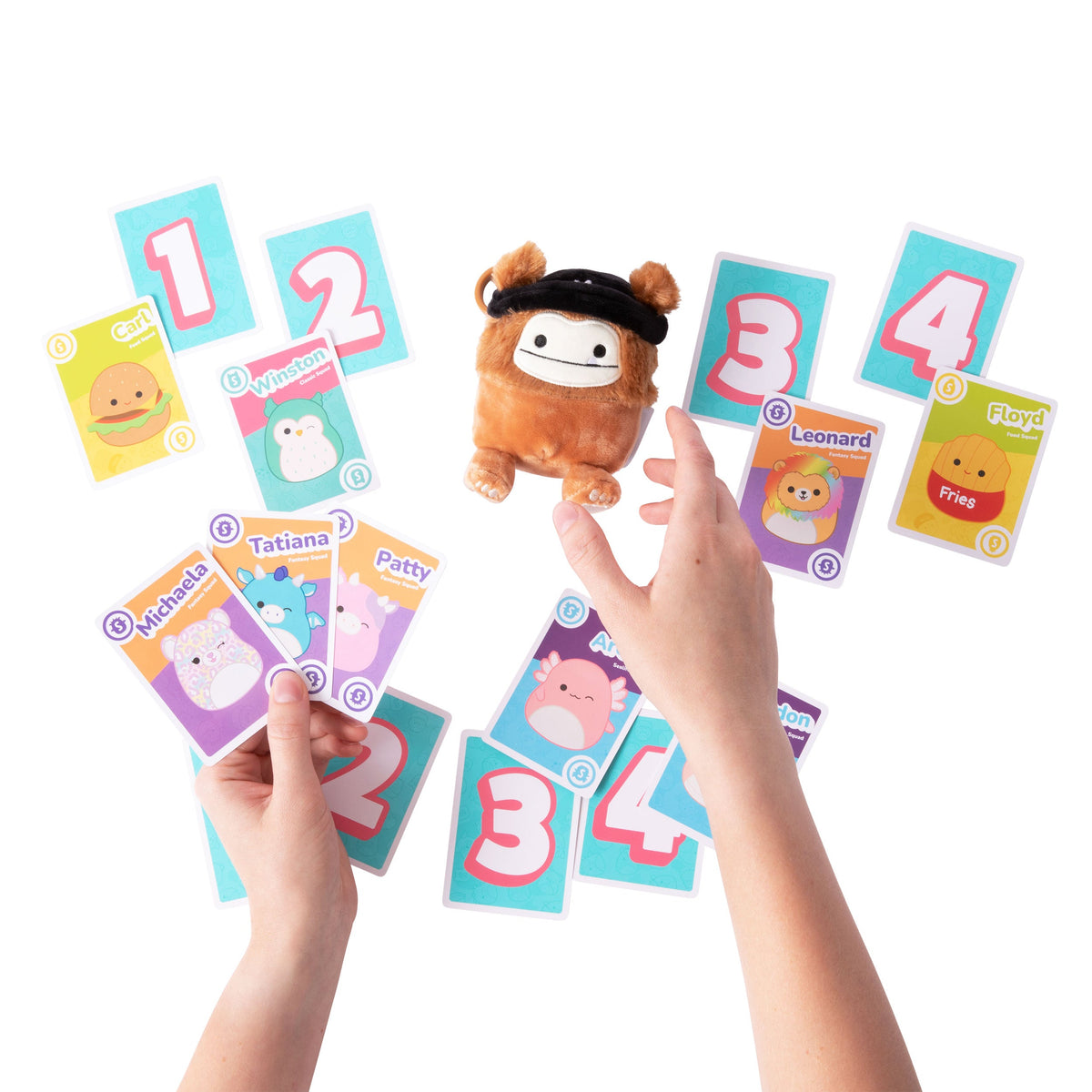 Squishmallows Take 4 Card Game