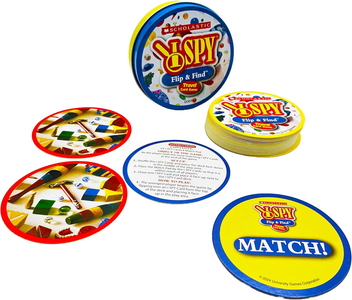 I Spy - Flip & Find Travel Card Game [U.Games]