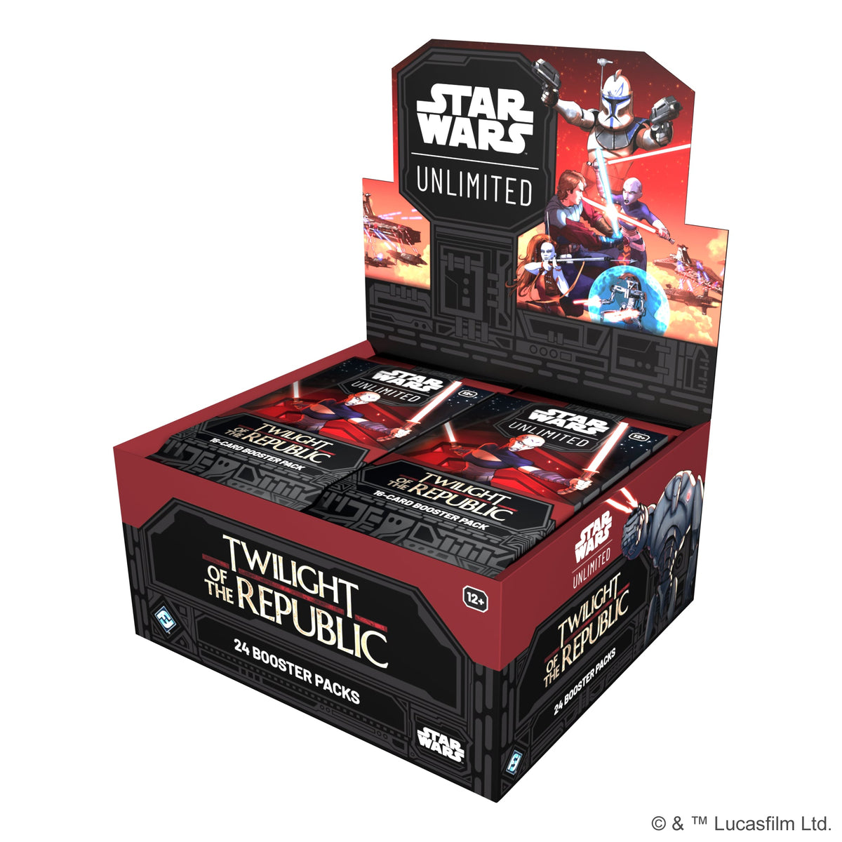 Star Wars Unlimited: Twilight of the Republic - Booster Box (24 Booster Packs)