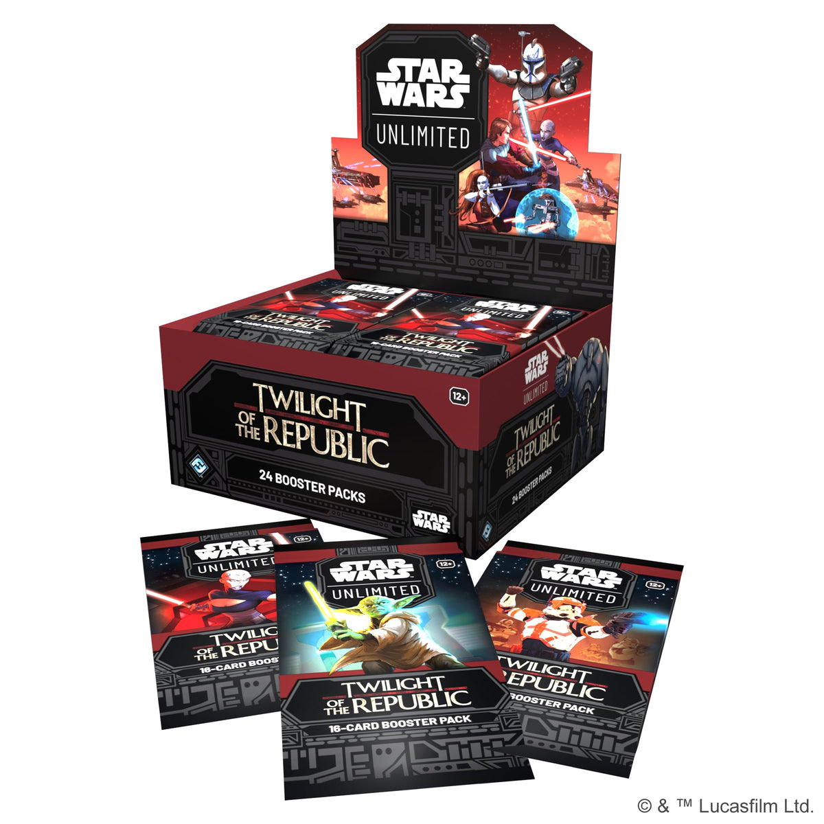 Star Wars Unlimited: Twilight of the Republic - Booster Box (24 Booster Packs)