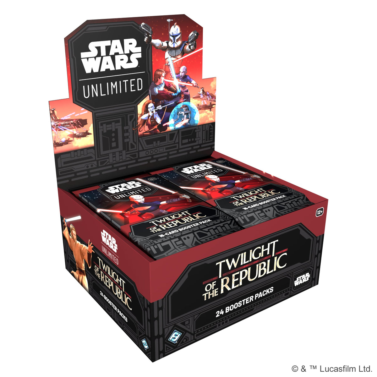 Star Wars Unlimited: Twilight of the Republic - Booster Box (24 Booster Packs)