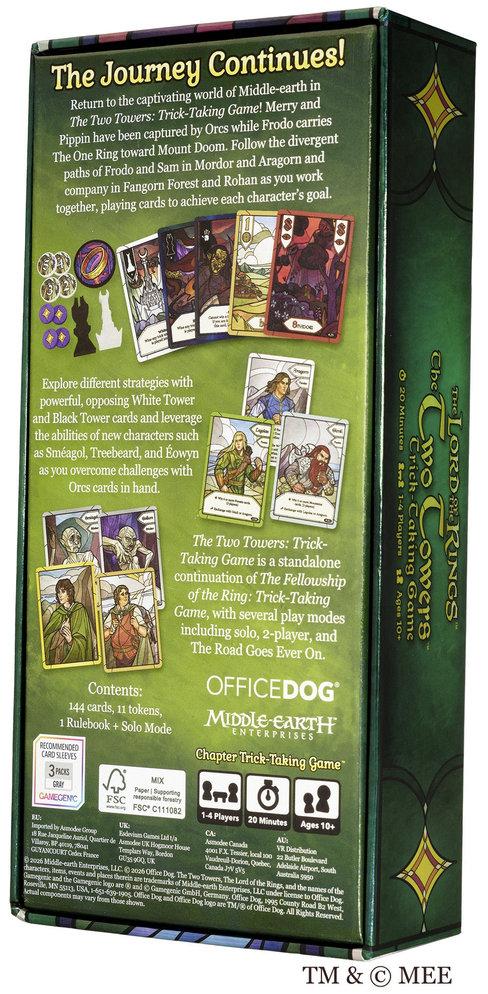 The Lord of the Rings: The Two Towers - Trick-Taking Game