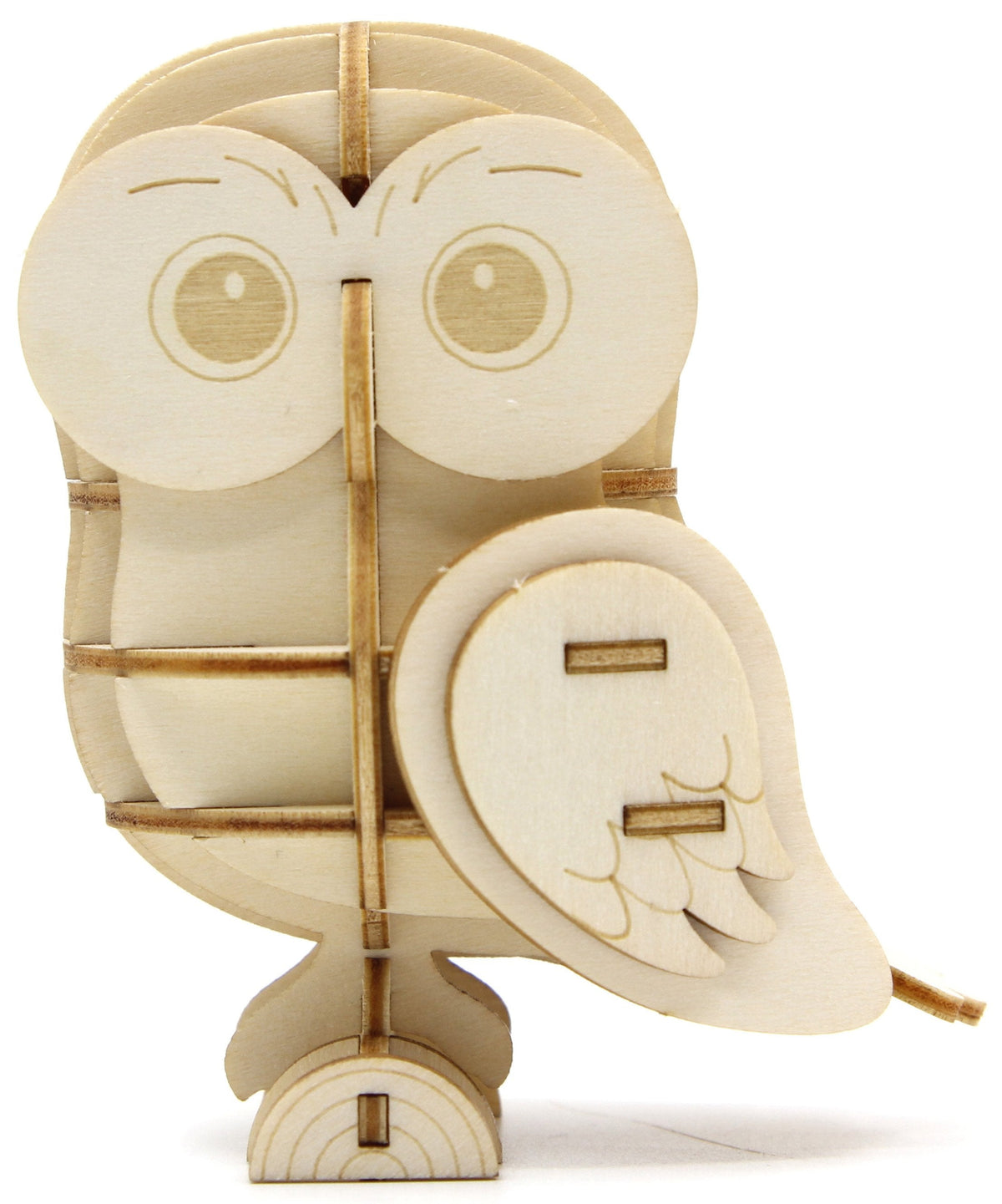 Incredibuilds Owl 3D Wood Model