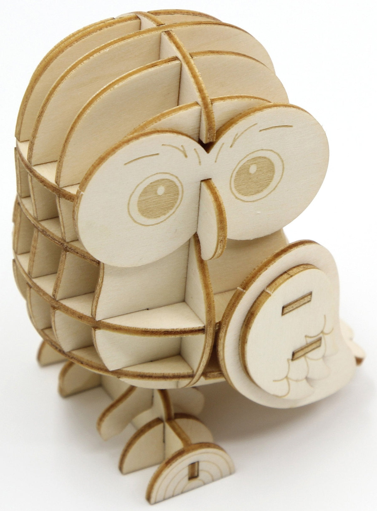 Incredibuilds Owl 3D Wood Model