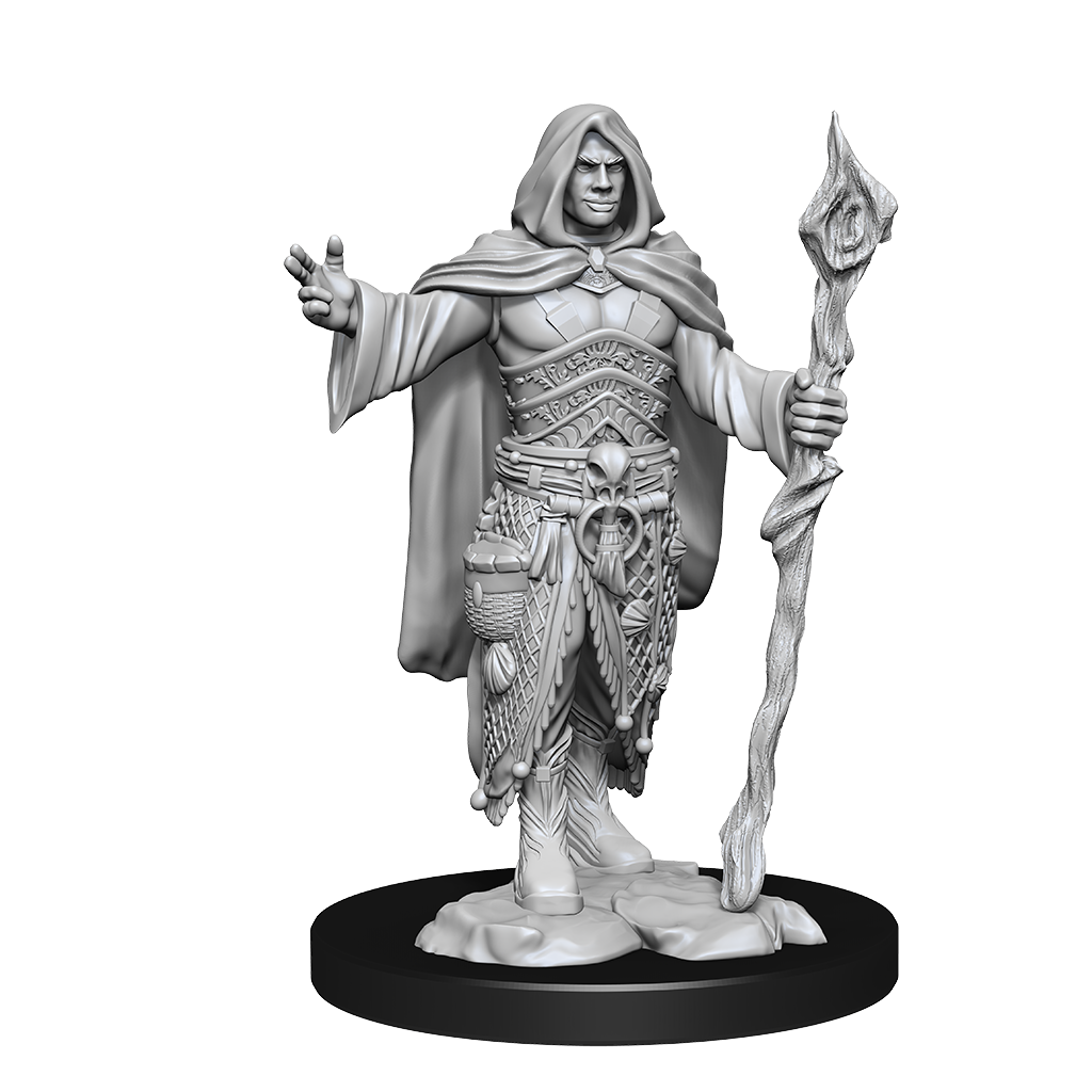 Human Druid - Male [D&D Nolzur's Marvelous Unpainted Miniatures]