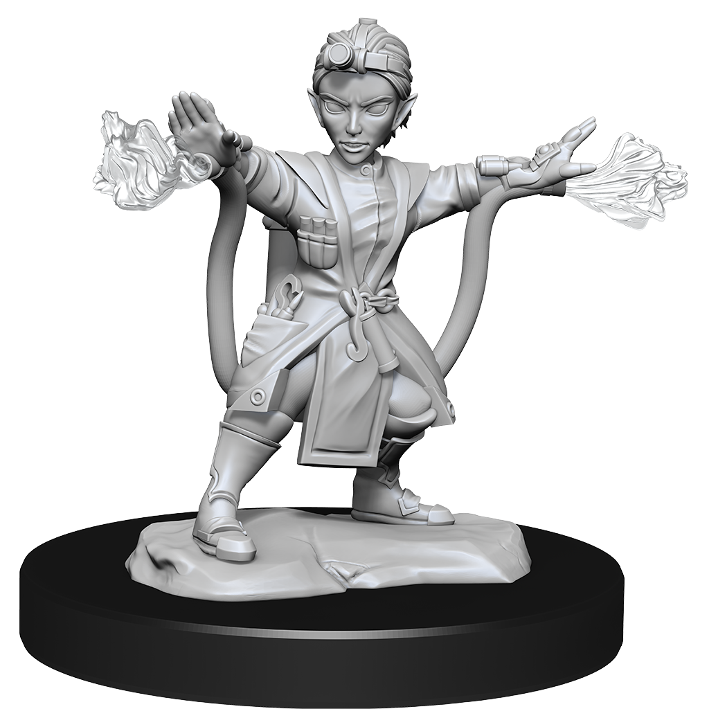 D&amp;D - Gnome Artificer Female (Nolzurs Marvelous Unpainted Miniatures)