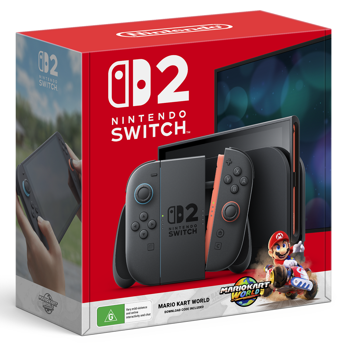 Nintendo Switch 2 Console + Mario Kart World Bundle