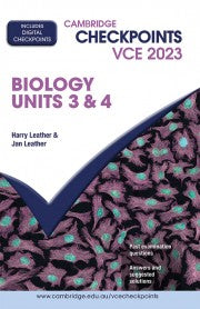 Cambridge Checkpoints VCE Biology Units 3&amp;4 2024
