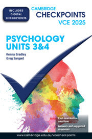 Cambridge Checkpoints VCE Psychology Units 3&amp;4 2025