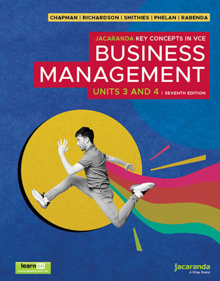 Key Concepts in VCE Business Management 3&amp;4 LearnOn + Print (7E) [Jacaranda]