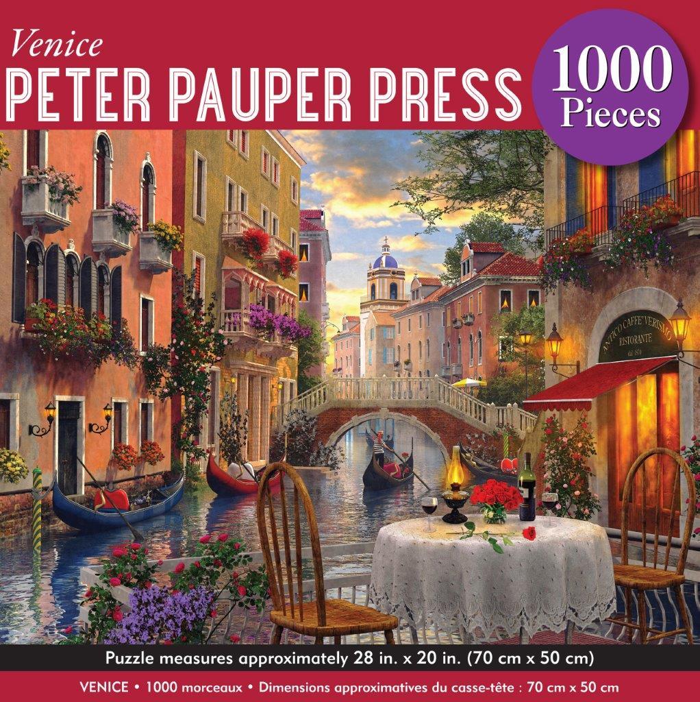 Peter Pauper Puzzle Venice 1000pc