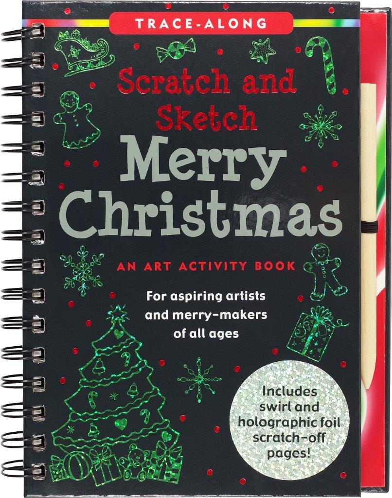 Peter Pauper Scratch &amp; Sketch Merry Xmas