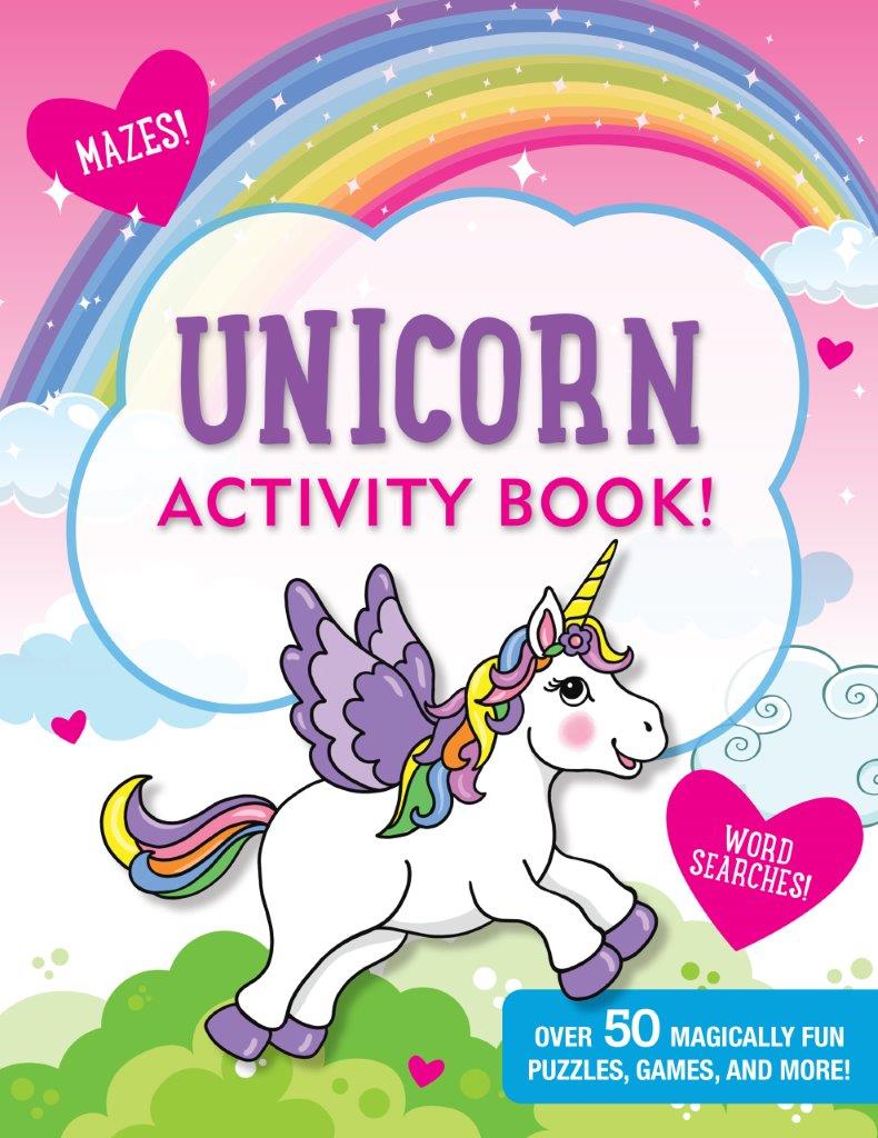 Peter Pauper Unicorn Activity Book