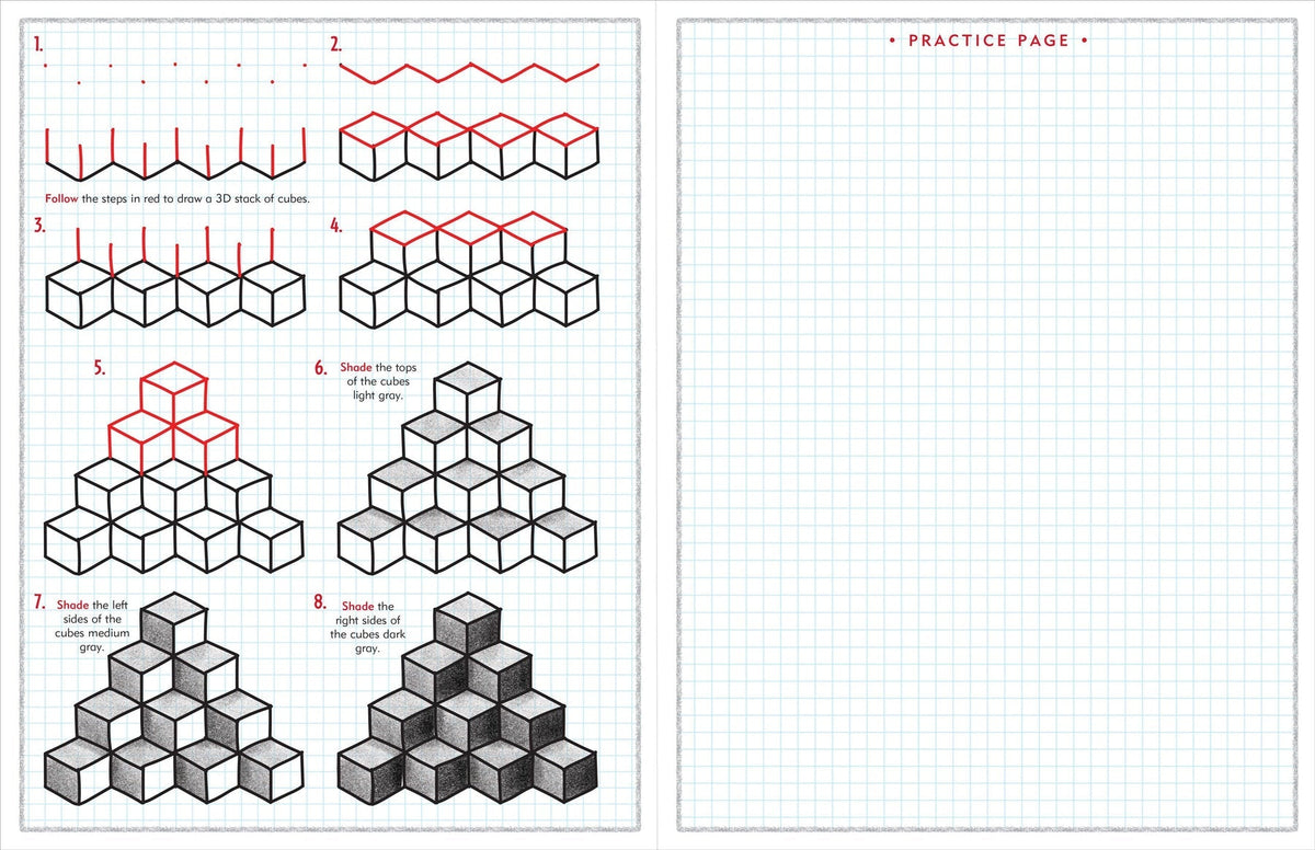 Learn to Draw... 3D Illusions and More! (Peter Pauper Press)