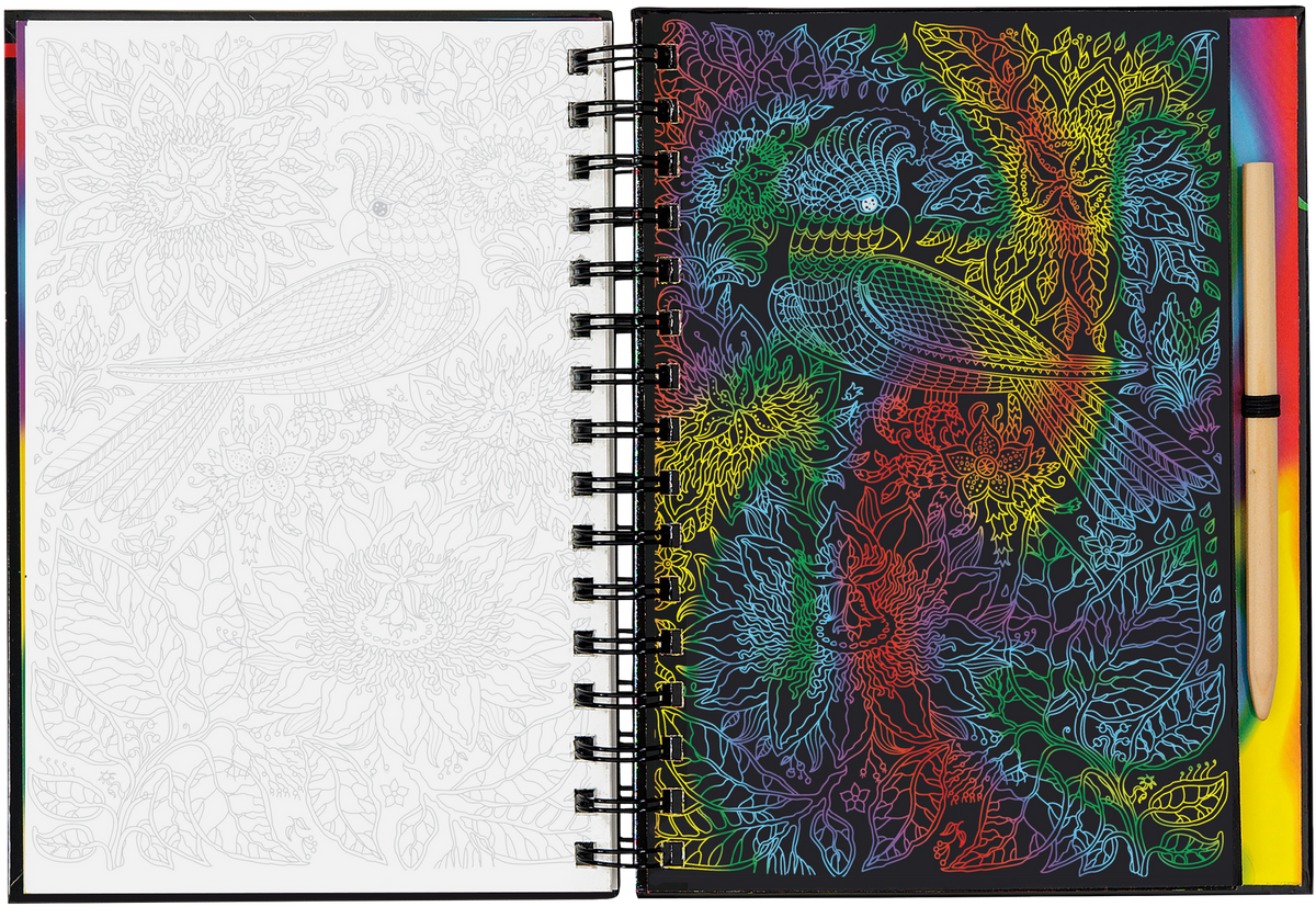 Scratch &amp; Sketch - Extreme! Animals (Peter Pauper Press)