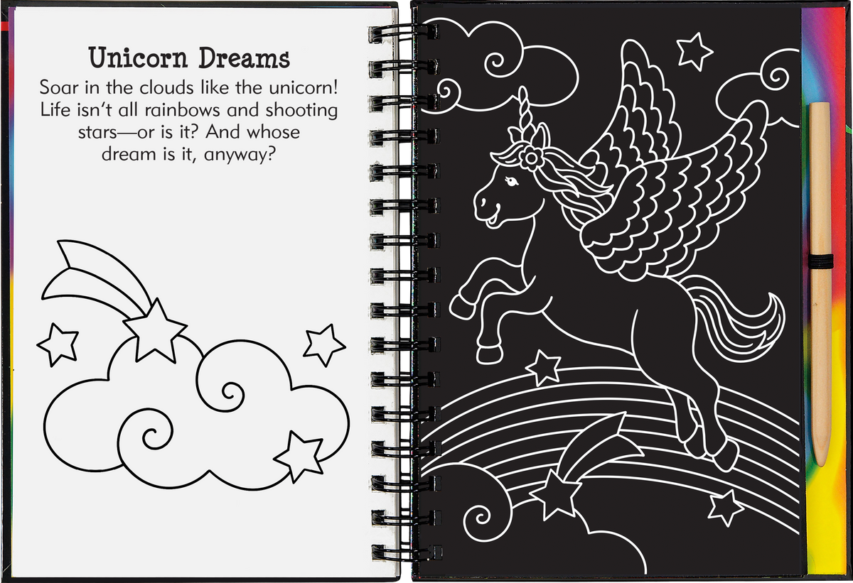 Rainbow Magic Scratch and Sketch [Peter Pauper Press]