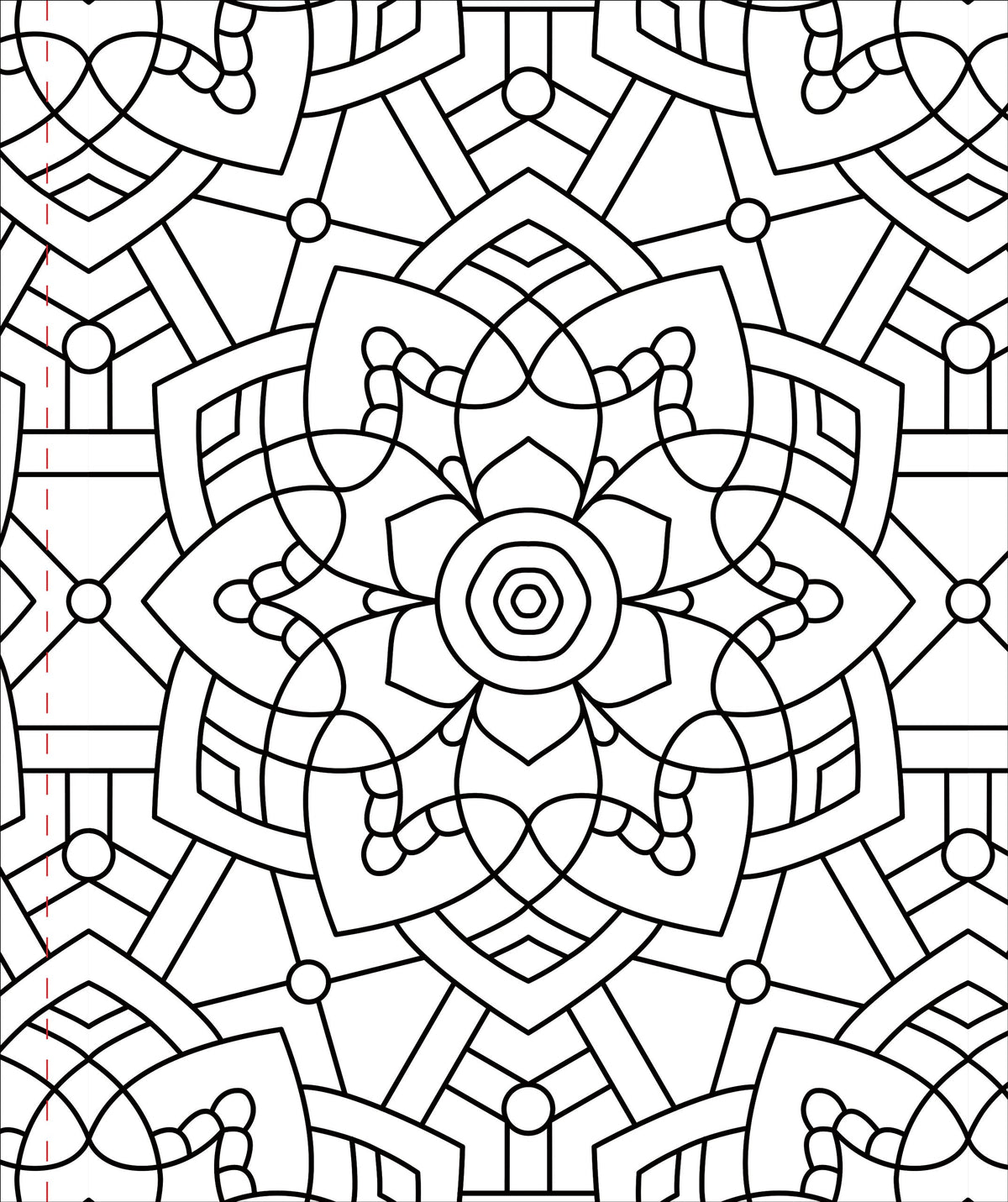 Easy Breezy Large Print Colouring Book - Colour Me Calm [Peter Pauper Press]