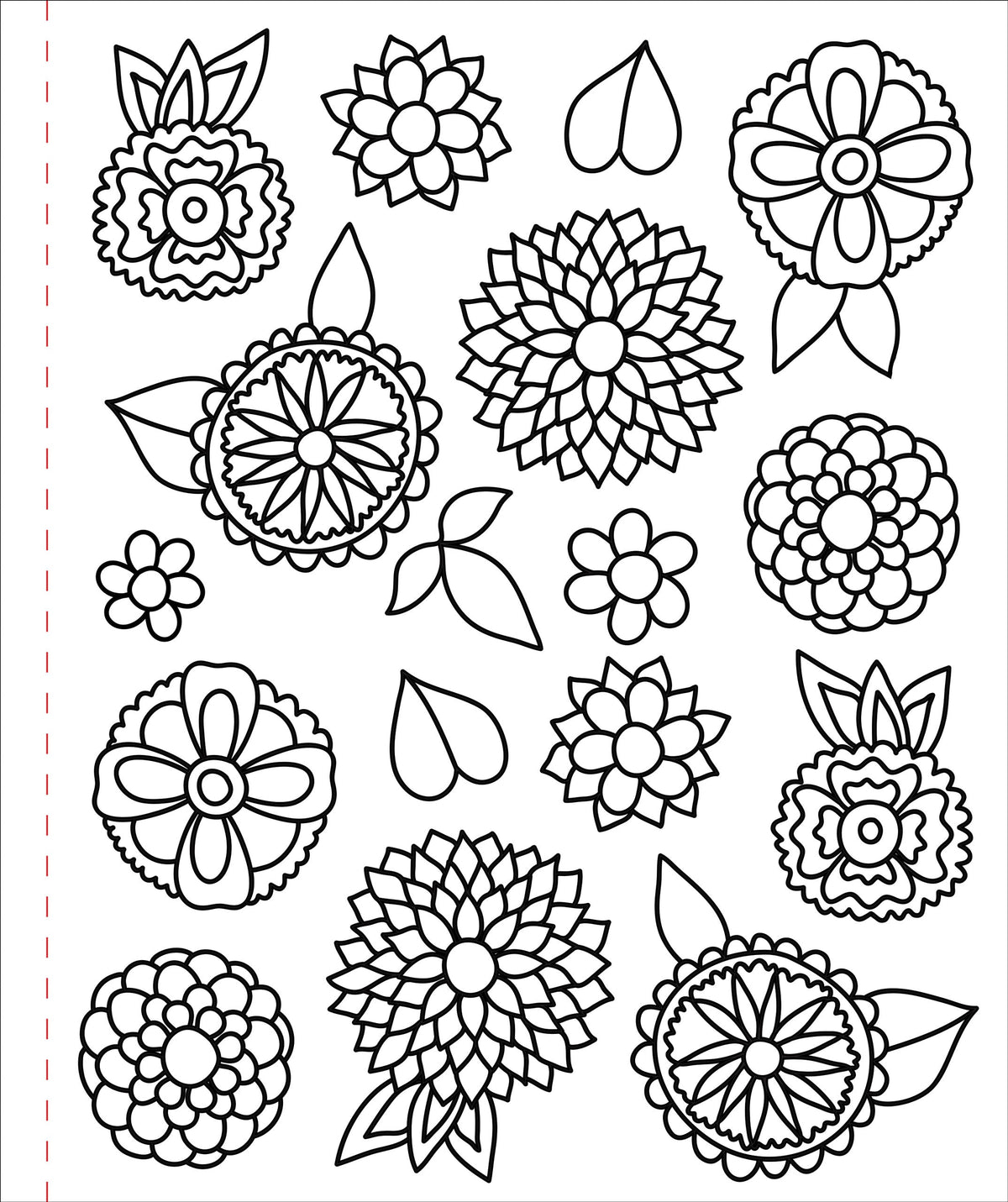 Easy Breezy Large Print Colouring Book - Colour Me Calm [Peter Pauper Press]