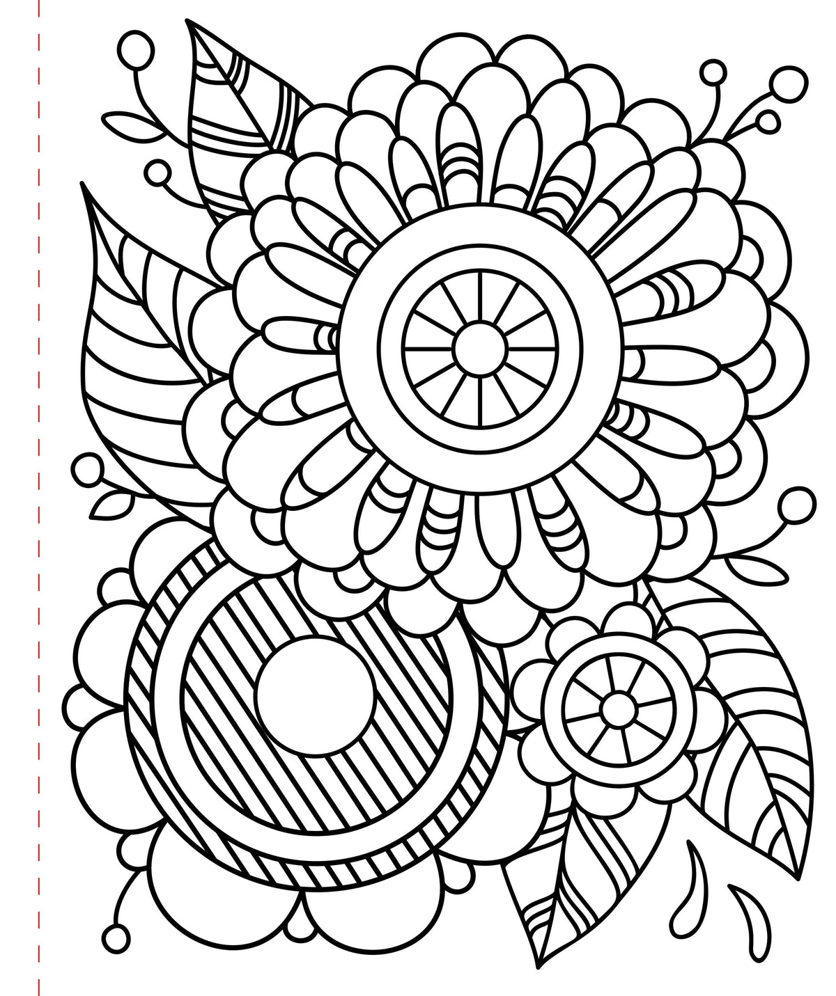 Mindfulness Large Print Colouring Book [Peter Pauper Print]