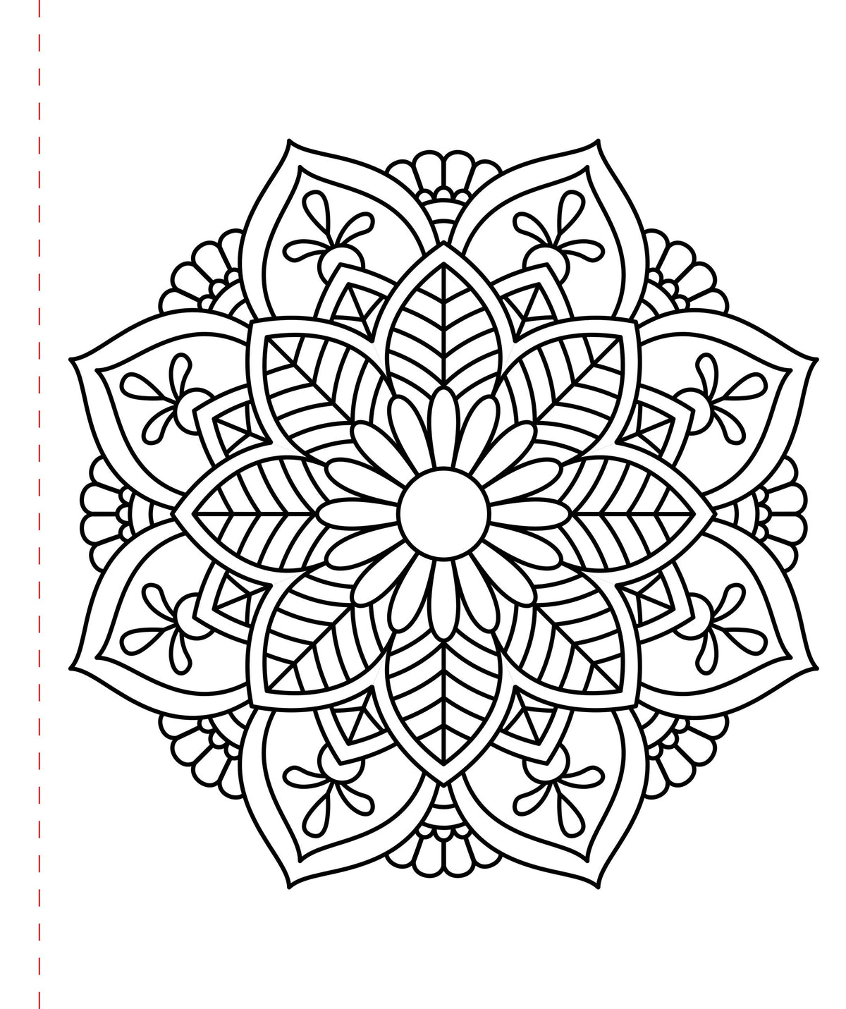 Mindfulness Large Print Colouring Book [Peter Pauper Print]