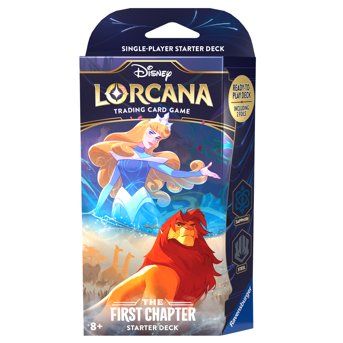 Disney Lorcana TCG: The First Chapter - Starter Deck (Sapphire &amp; Steel)