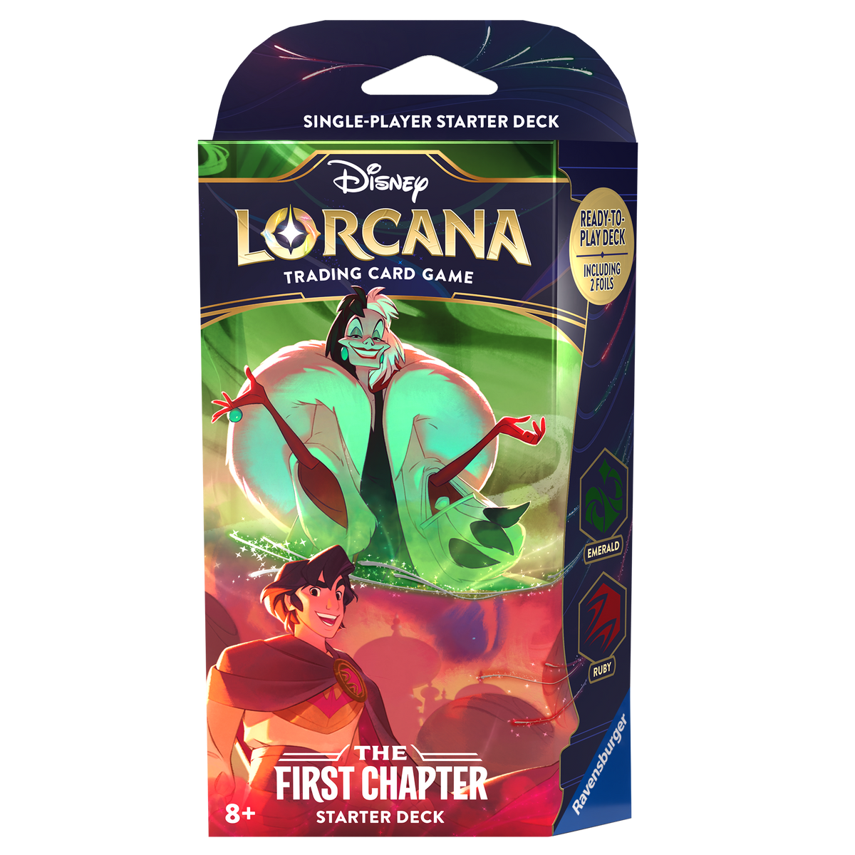 Disney Lorcana TCG: The First Chapter - Starter Deck (Emerald &amp; Ruby)
