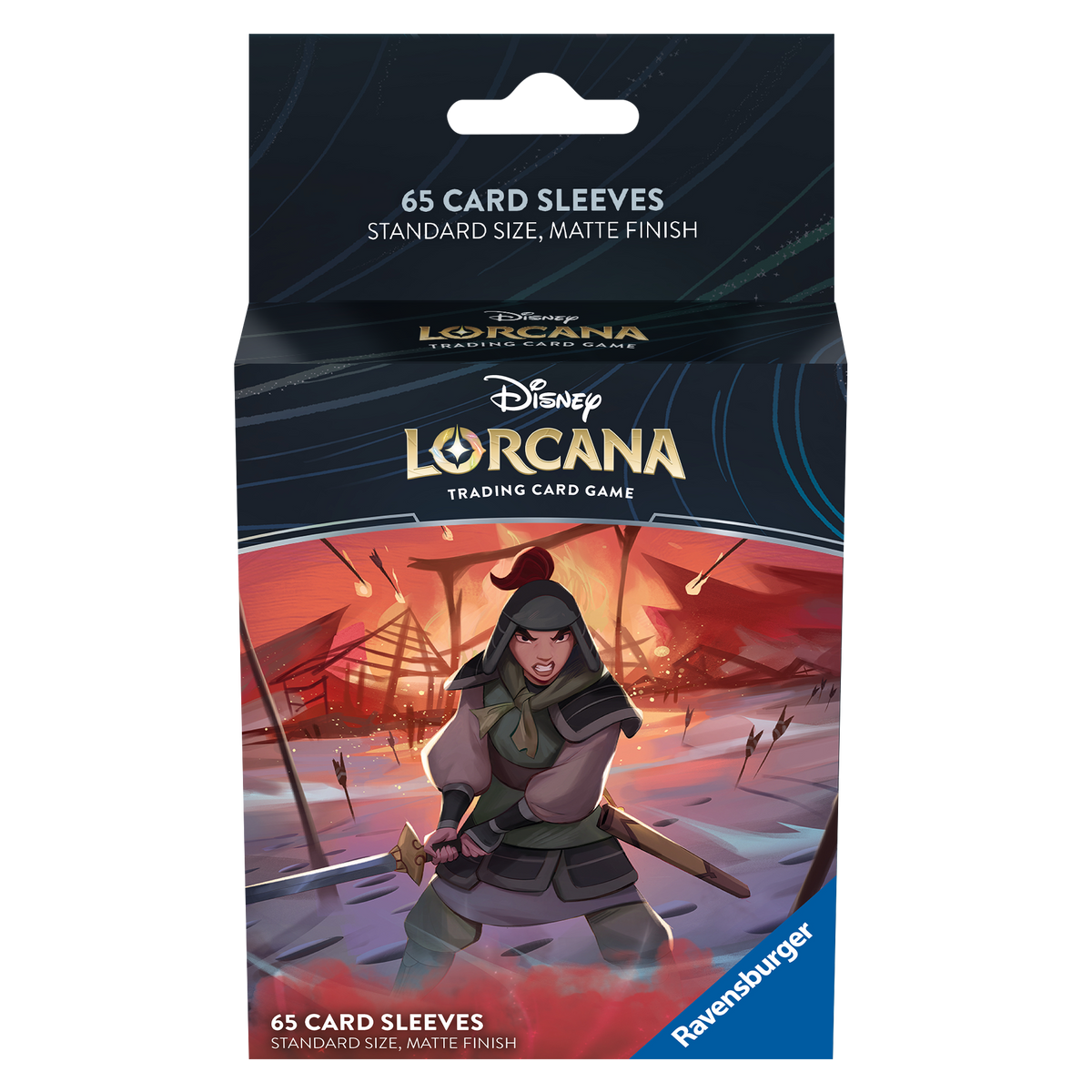 Disney Lorcana TCG: Card Sleeves - Mulan, Soldier in Training