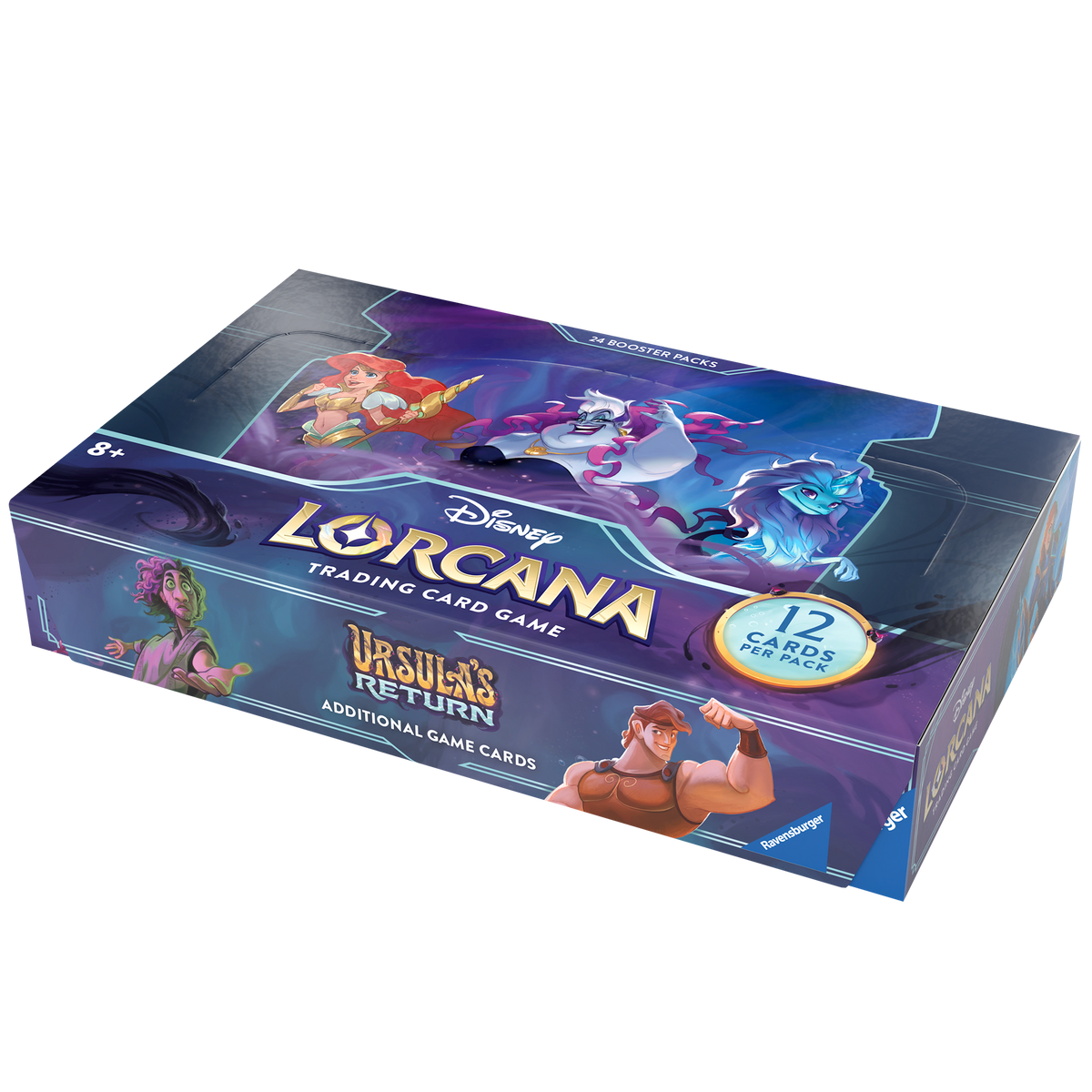 Disney Lorcana TCG: Ursula&#39;s Return - Booster Box (24 Booster Packs)