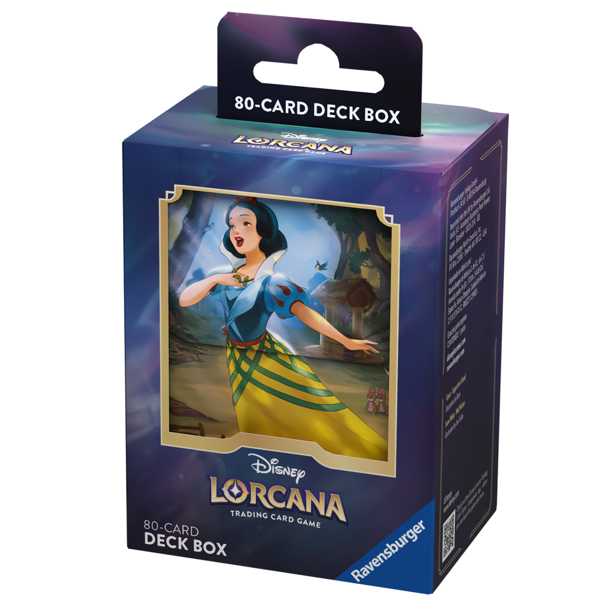 Disney Lorcana TCG: Deck Box - Snow White, Well Wisher (Enchanted)