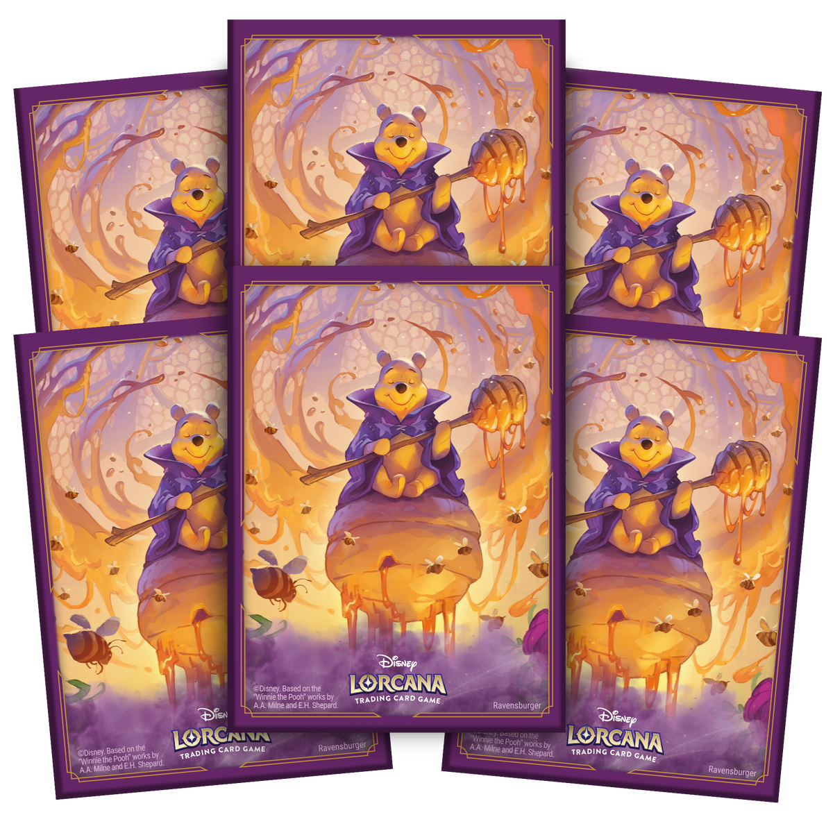 Disney Lorcana TCG: Card Sleeves - Winnie the Pooh