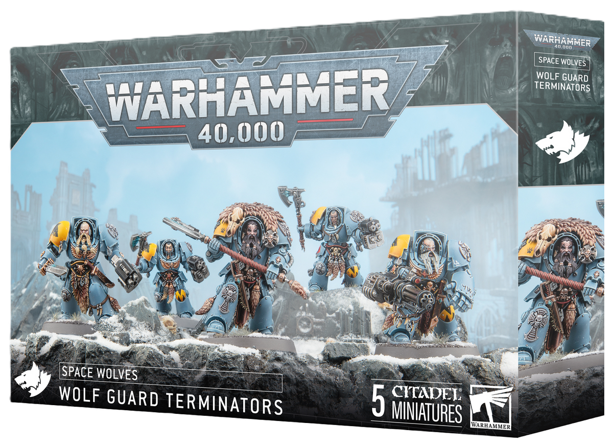 Space Wolves: Wolf Guard Terminators [Warhammer 40000]