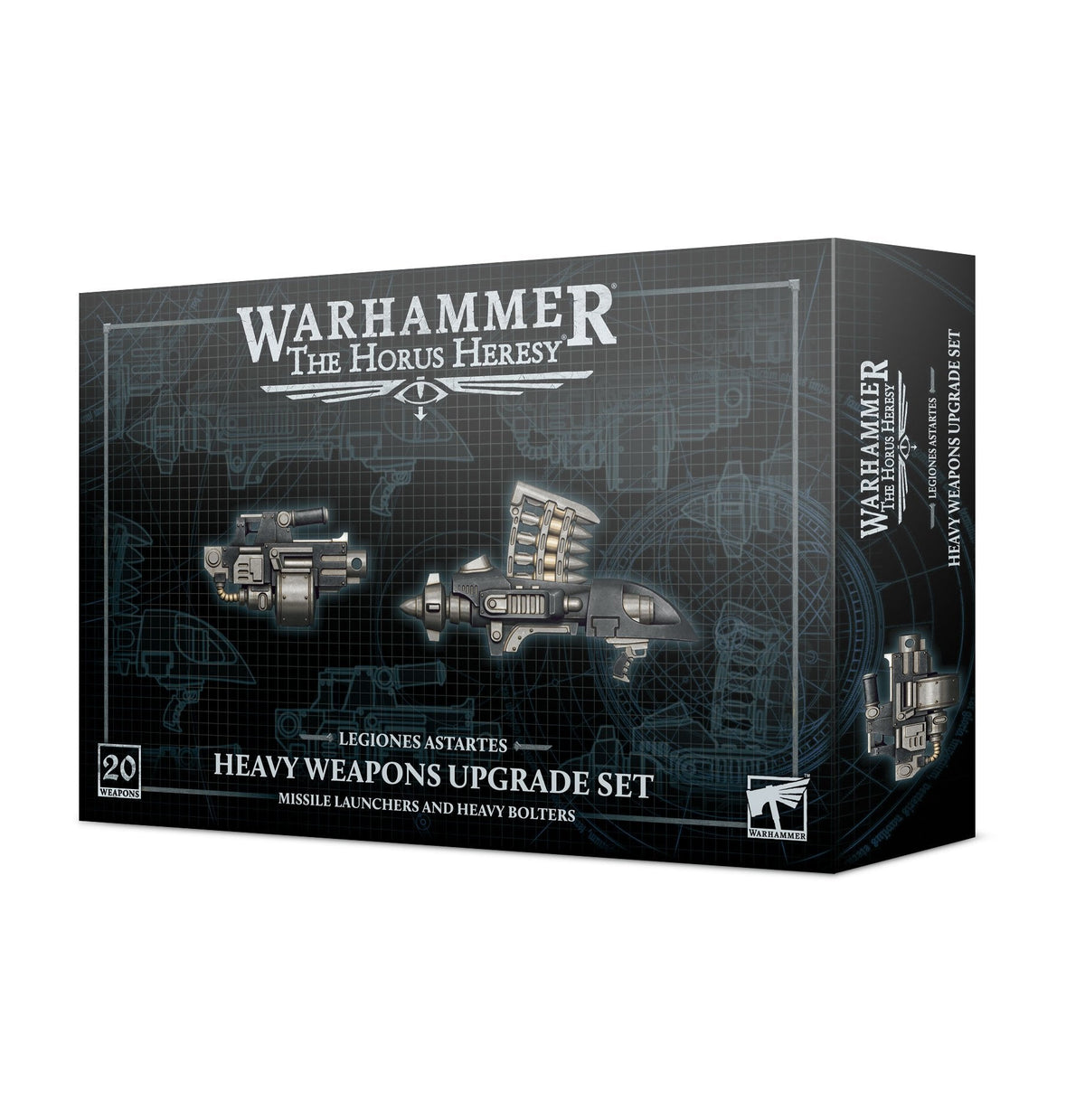 Legiones Astartes - Heavy Weapons Upgrade Set: Missile Launchers & Heavy Bolters (Warhammer: The Horus Heresy)