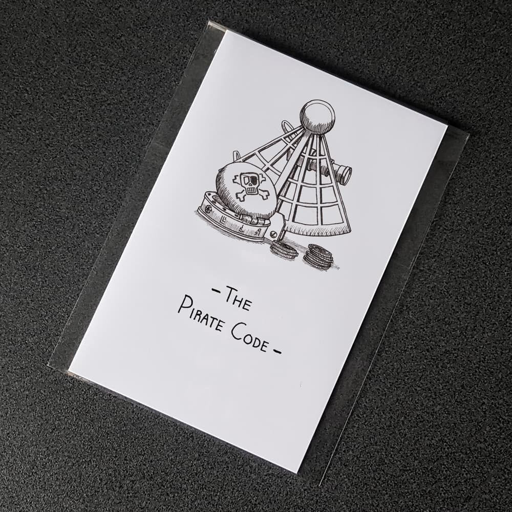 The Pirate Code (Mystery Unfolds Puzzle Card)