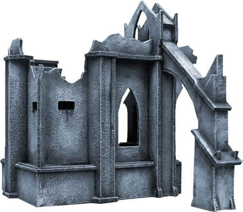 Miniature Scenery - Imperial Ruins Corner