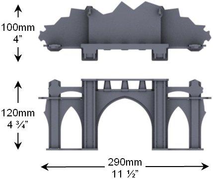 Miniature Scenery - Pantheon Entrance