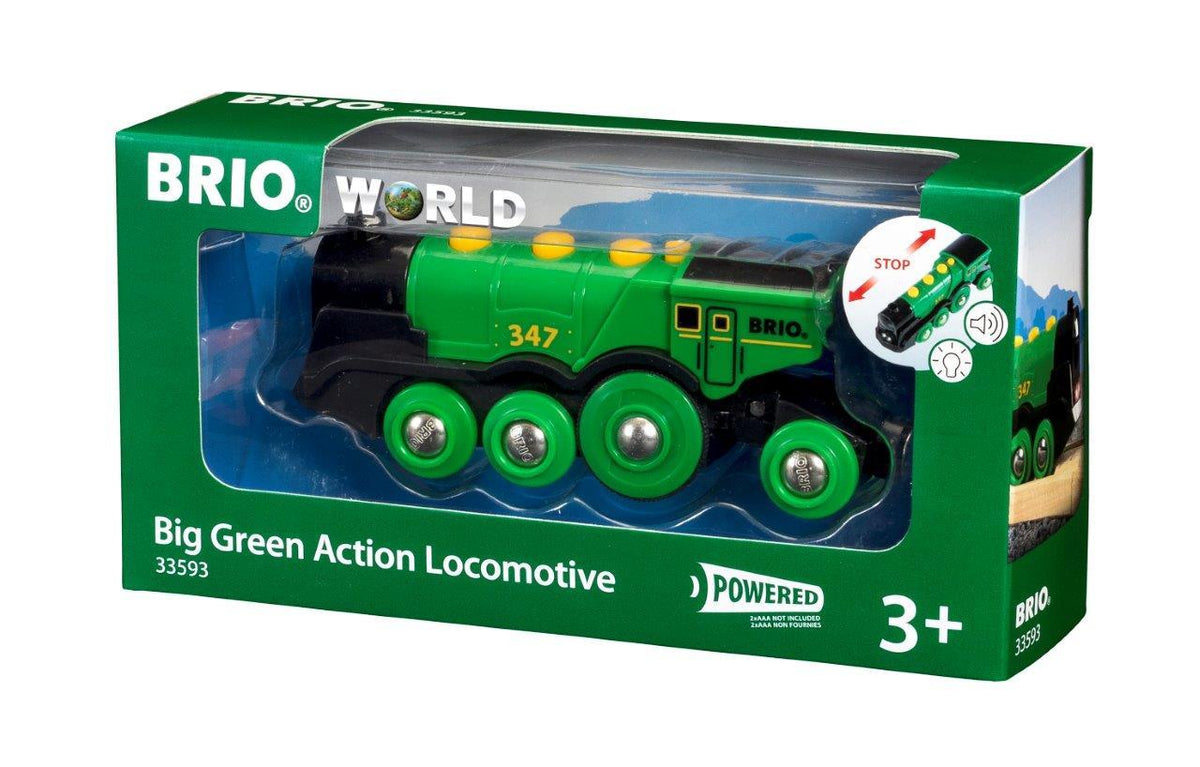 Brio - Big Green Action Locomotive