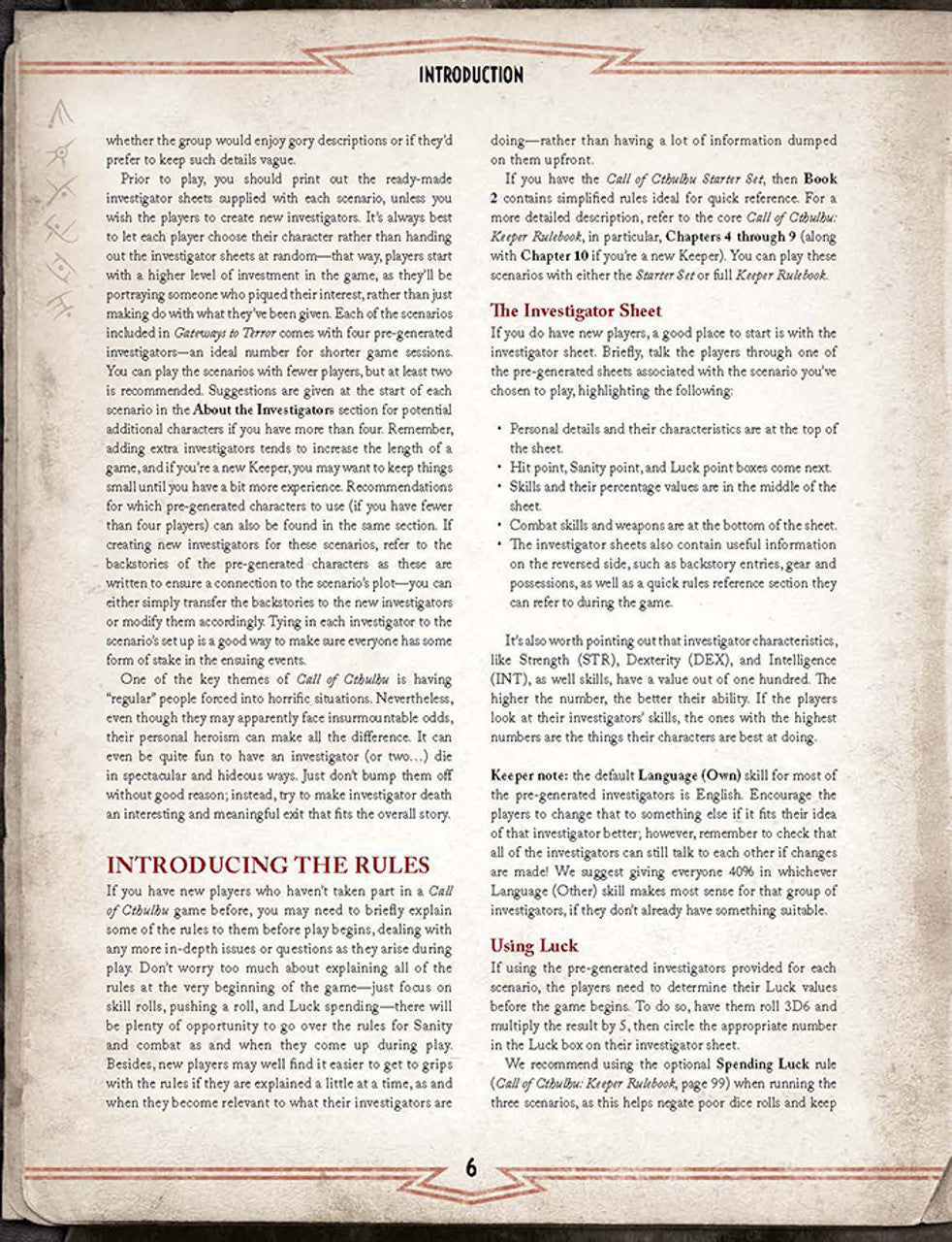 Call of Cthulhu: Gateways to Terror