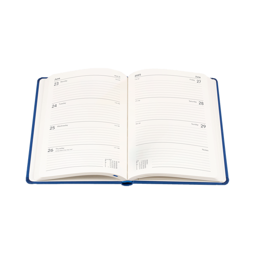 Collins 2025 Calendar Year Diary / Planner - Legacy A5 WTV Blue