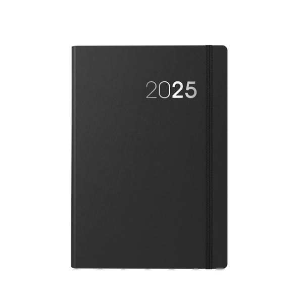 Collins 2025 Calendar Year Diary / Planner- Legacy A5 WTV Black