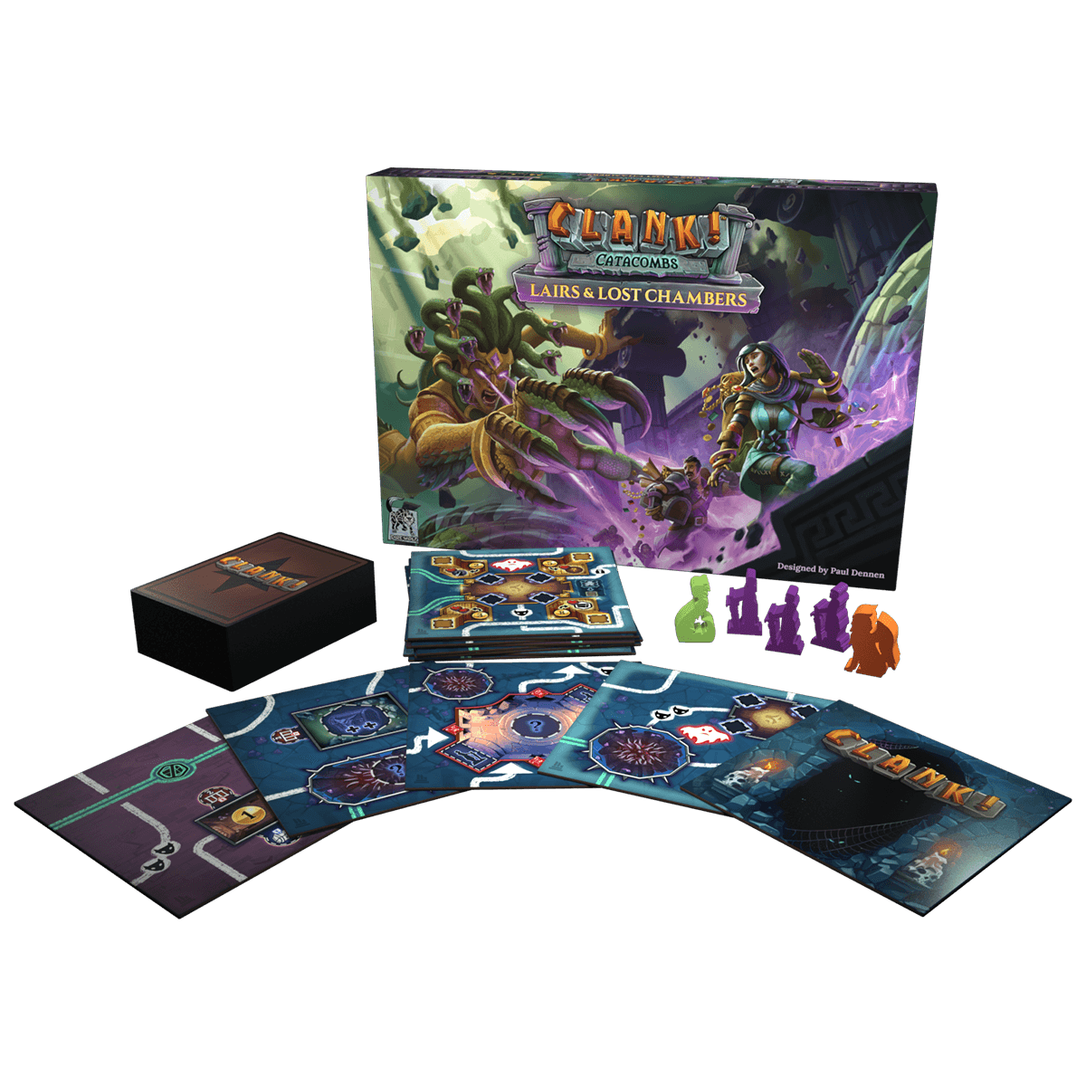 CLANK! Catacombs: Lairs and Lost Chambers Expansion