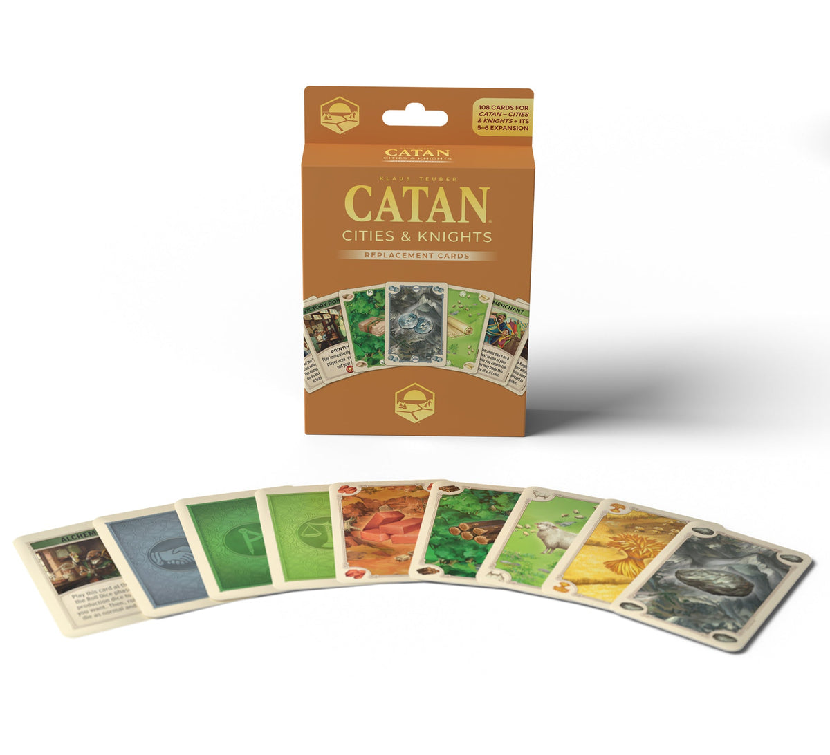 CATAN Cities &amp; Knights: Replacement Cards (6th Edition)