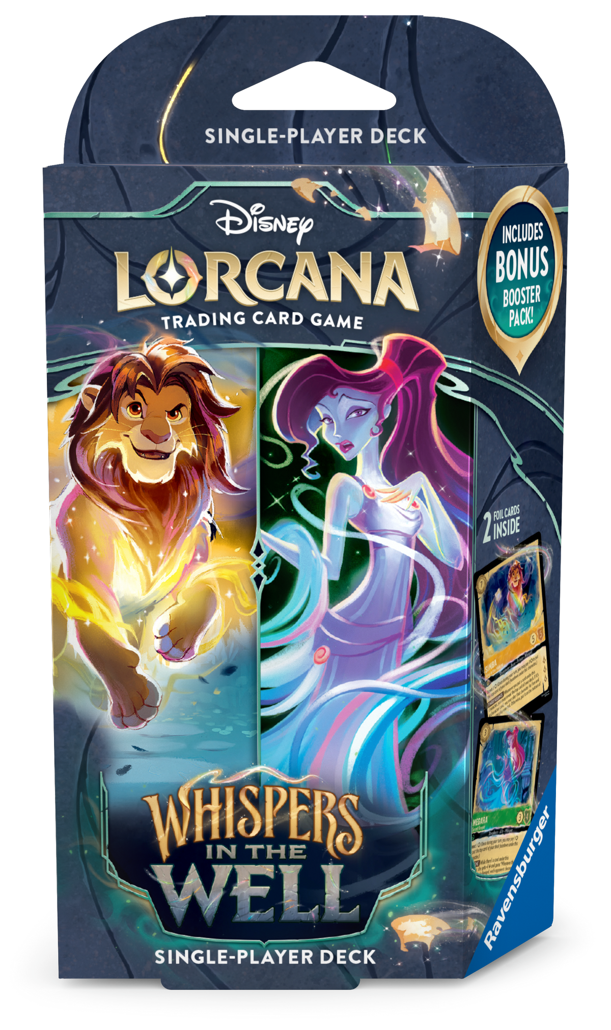 Disney Lorcana TCG: Whispers in the Well - Single-Player Deck (Simba & Megara)