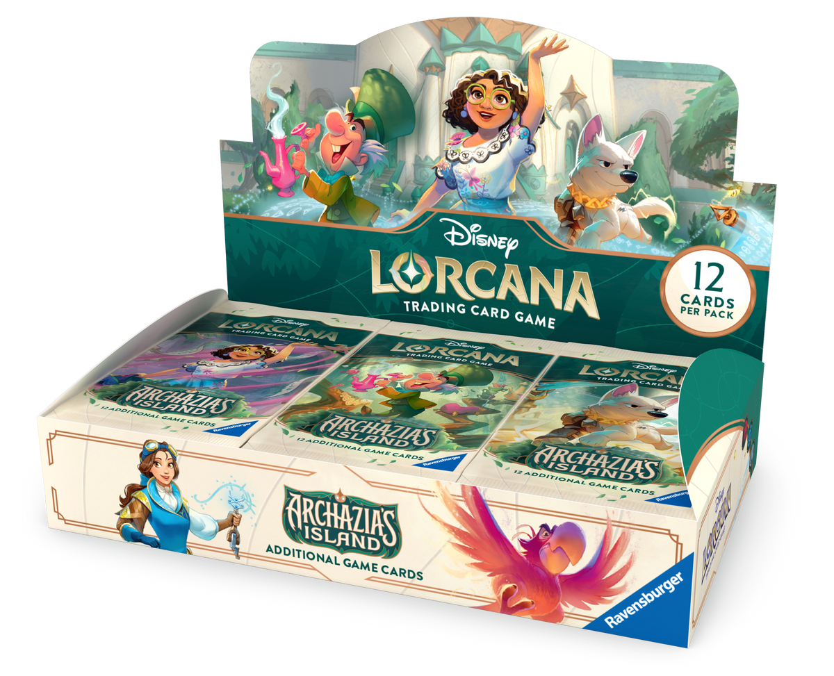 Disney Lorcana TCG: Archazia&#39;s Island - Booster Box (24 Booster Packs)