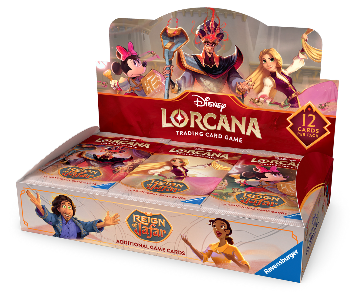 Disney Lorcana TCG: Reign of Jafar - Booster Box (24 Booster Packs)
