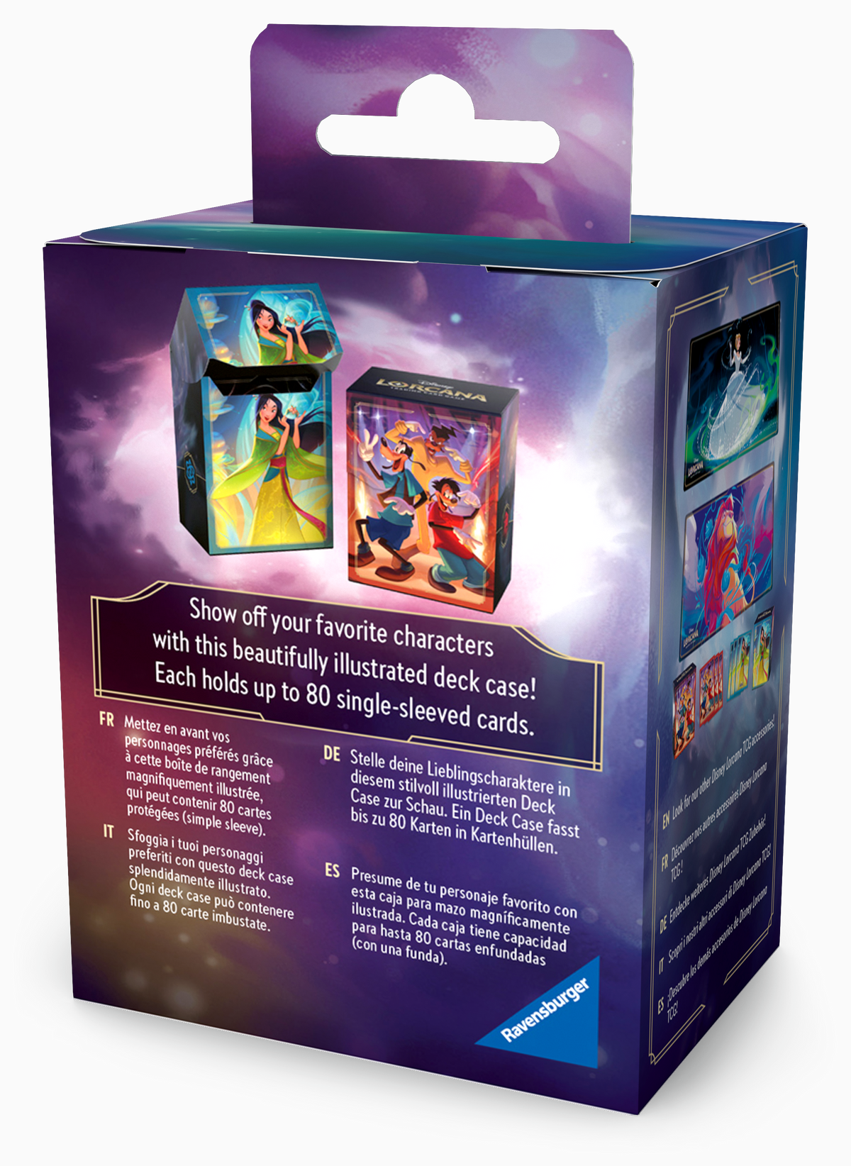 Disney Lorcana TCG: Deck Box - Mulan, Considerate Diplomat