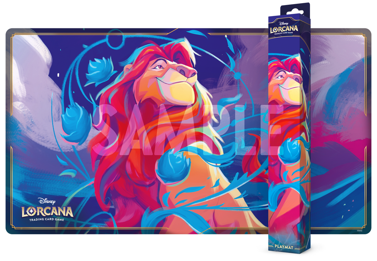 Disney Lorcana TCG: Playmat - Mufasa, Ruler of Pride Rock (Enchanted)