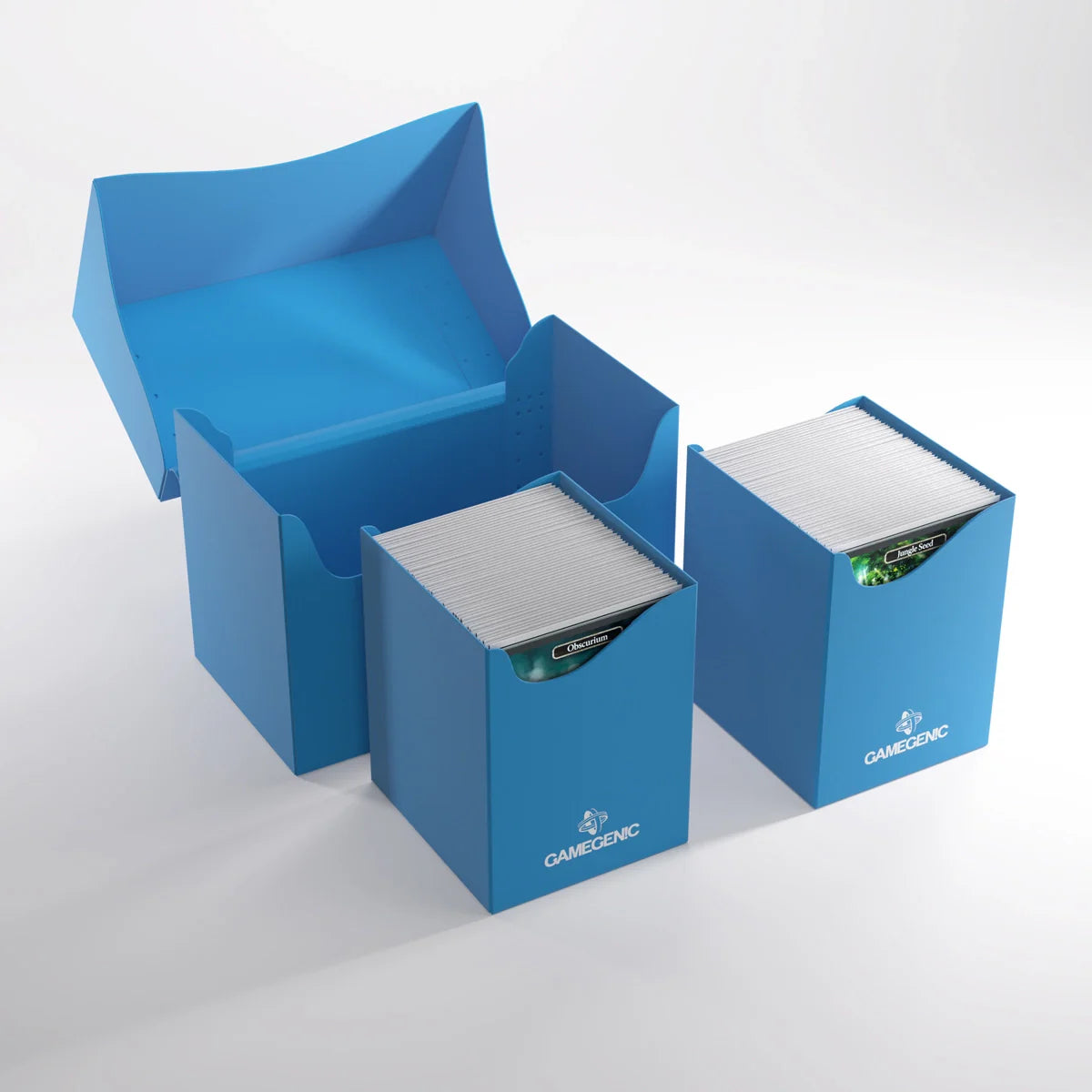 Gamegenic Double Deck Holder 200+ XL Deck Box - Blue