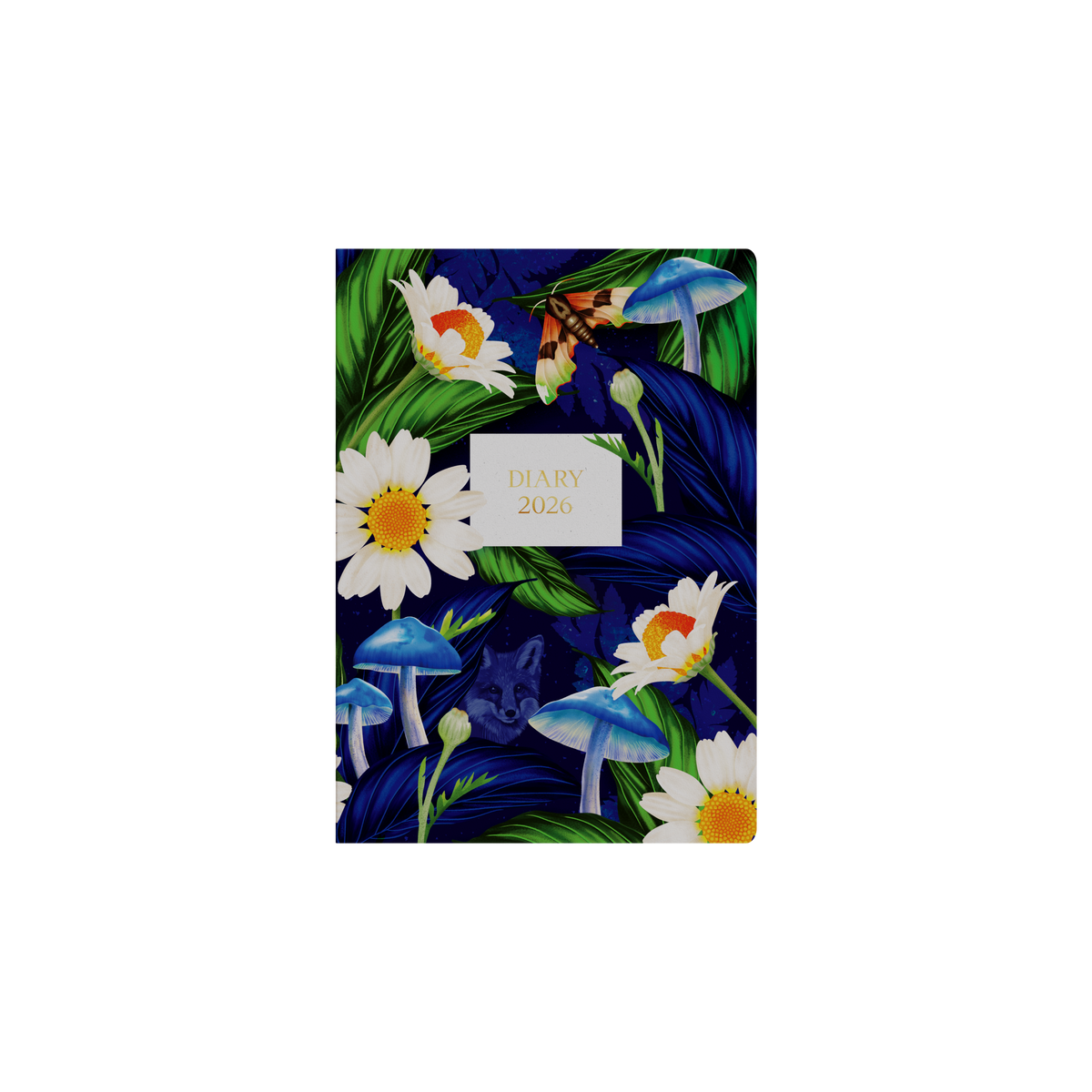 Collins 2026 Calendar Year Diary - Lifestyle Down the Garden Path A5 Recycled WTV Hardcover - Flower